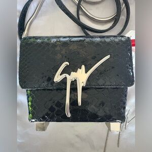 Giuseppe Zanotti Black Crossbody Bag new with tags